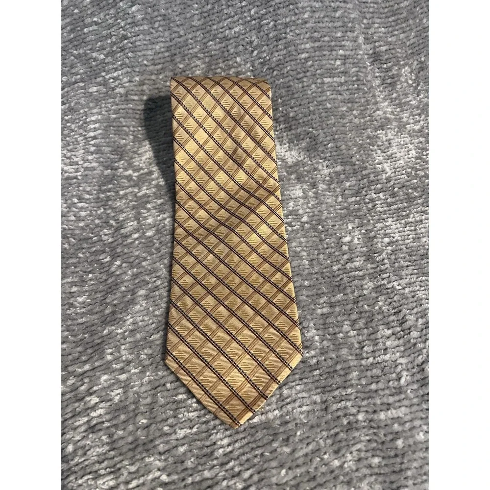 HART SCHAFFNER MARX Men's Silk Necktie's Set Of 2  USA hand Tailored (t6)